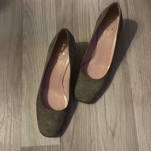 Kate Spade Tan Suede Heels Size 7
